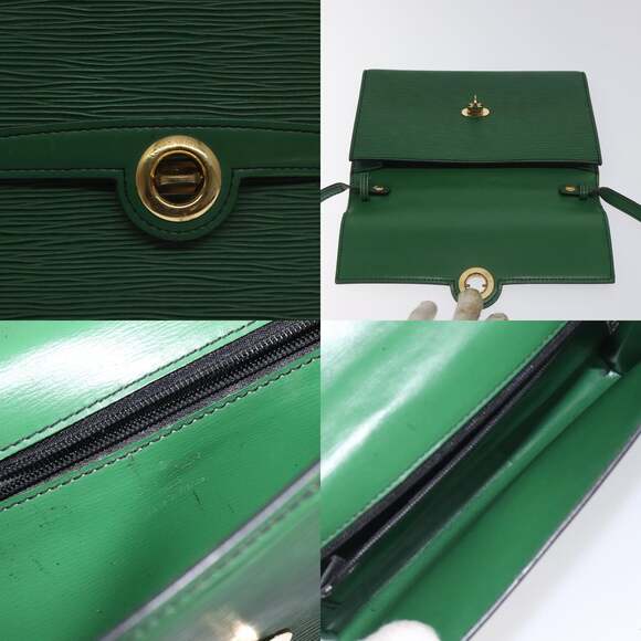 LOUIS VUITTON Epi Pochette Arche Shoulder Bag Green M52574 - Picture 11 of 13